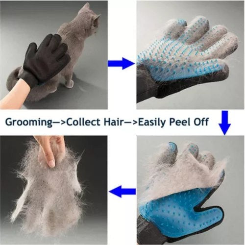 Guantes Masajeadores Para Mascotas