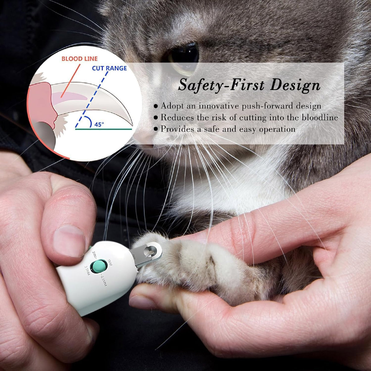 Cortauñas de Seguridad Mascotas