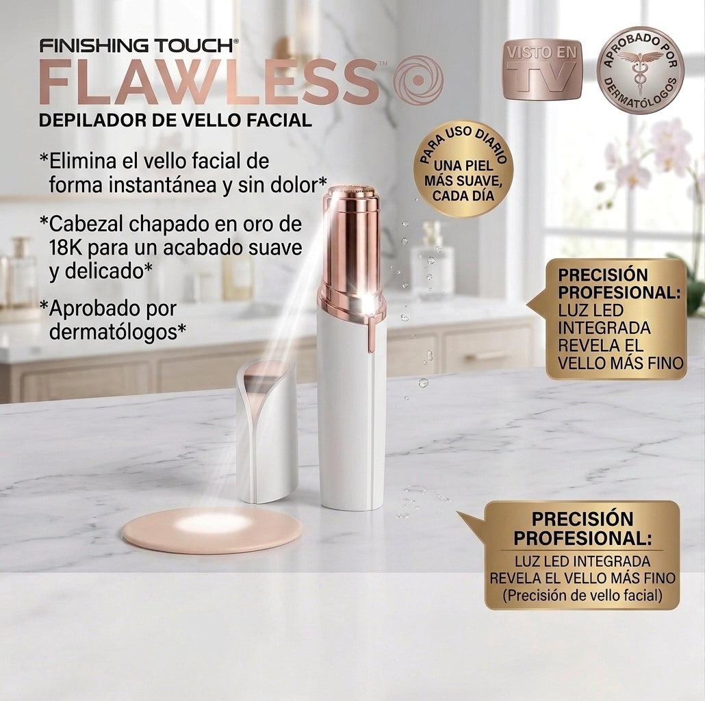 Depilador Facial Sin Irritación Flawless